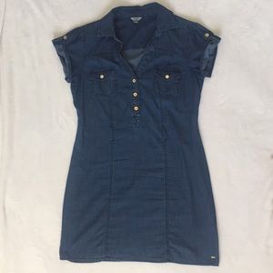 Casual blue jean dress
